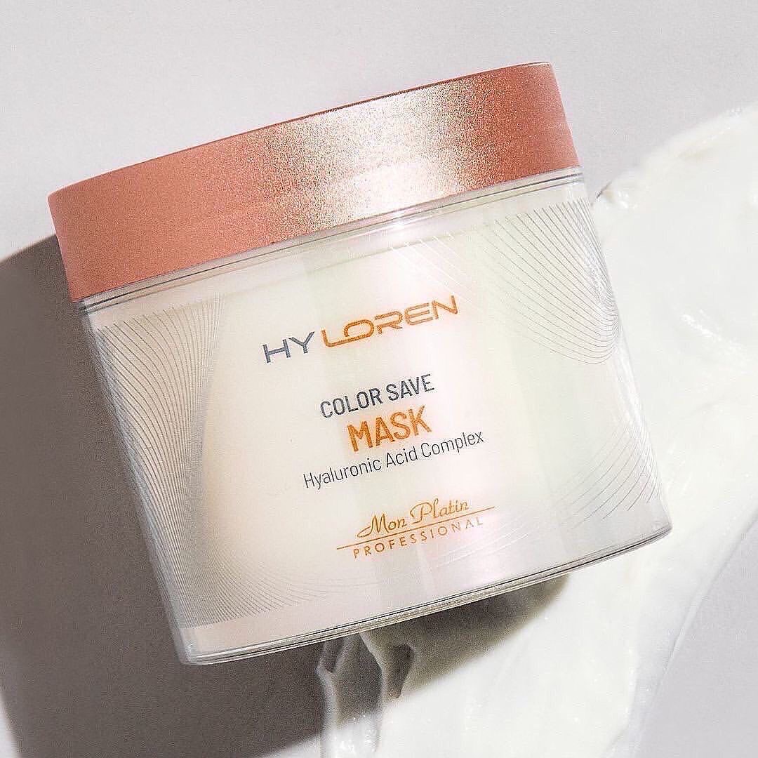 Mon Platin Hy Loren Premium 2 Hair Mask for Damaged Hair Color Save 500ml